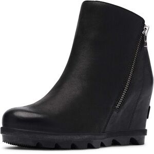 SOREL Joan of Arctic II Wedge Zipper Boot in Black size 6.5